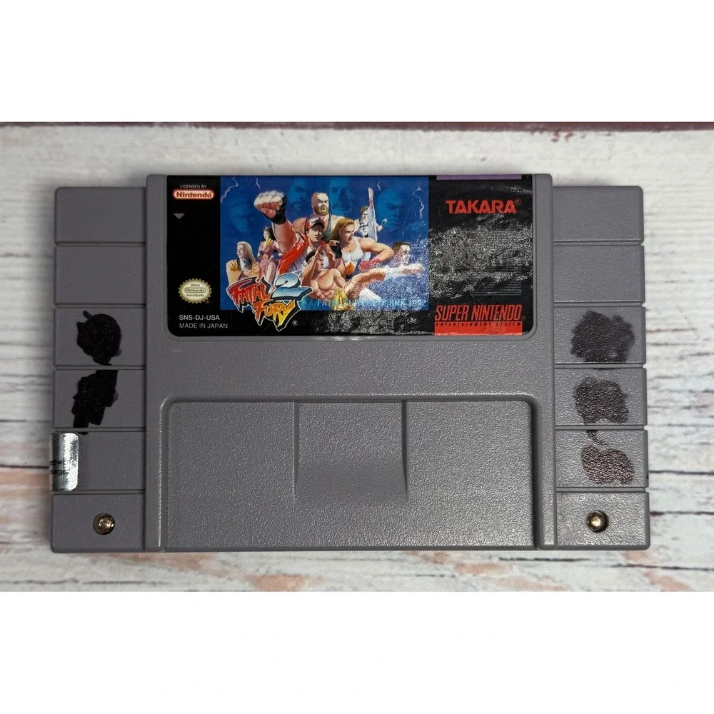 Fatal Fury 2 - Authentic‎ Super Nintendo Game SNES - Tested